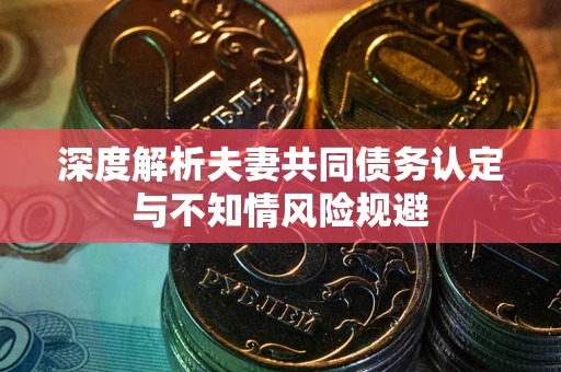 济南深度解析夫妻共同债务认定与不知情风险规避